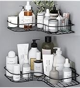 Oslen (Pack of 2 Self-Adhesive Shelf/Storage Organizer for Bathroom and Kitchen Corner Wall Mount...