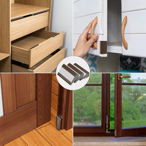 Kneelisa Wedge-Shape Window Weather Stripping Door Frame Seal 196” Brown by KNEELISA - Used condition - Image 7