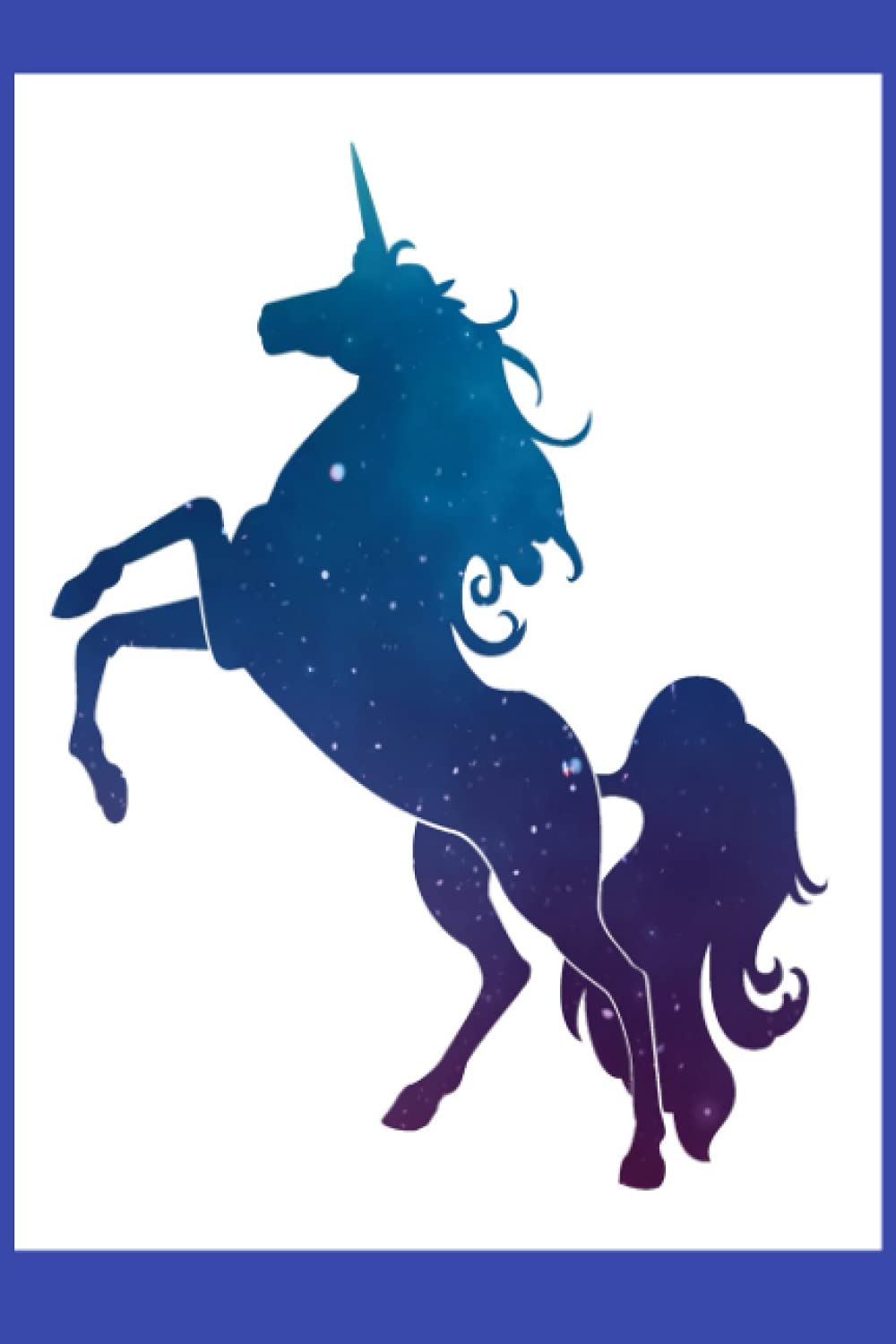 Blue Unicorn journal: Unicorn notebook