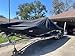 Tuszom 1200D 100% Waterproof Center Console Boat Cover with Motor Cover, Tear-Proof Trailerable Boat Cover for Center Console Boat with 13-19 Windproof Straps (Black, 20' - 22' L, UP to 106