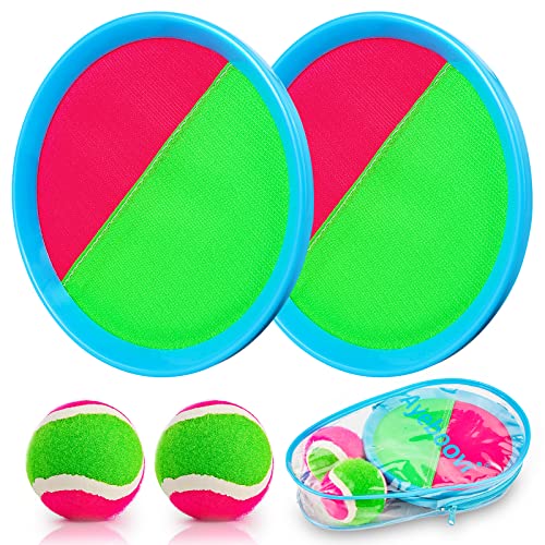 Ayeboovi Toss and Catch Ball Game Outdoor Toys for Kids Yard Games Beach Pool Toys Camping Games Boys Toys Ages 3 4 5 6 7 8 9 10...