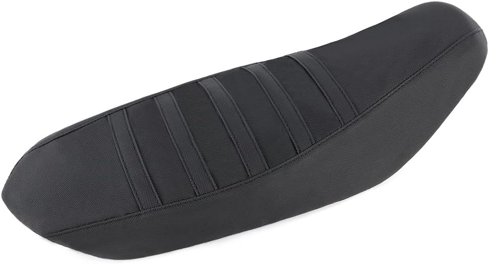 xitomer Stripe Striped Grip Gripper Seat Cover Fit for Talaria Sting MX3 / Sting R MX4 MX5 PRO Electric Bike Ebike Dirt Bike Soft Non-Slip Seat Cover (Black)