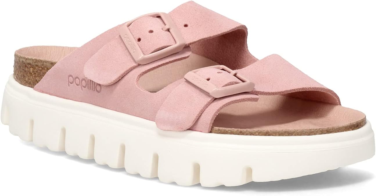 Birkenstock Womens Limited Papillio Arizona Chunky Sandal, Adult, Soft  Pink, 36 N EU | Slides - Amazon.com