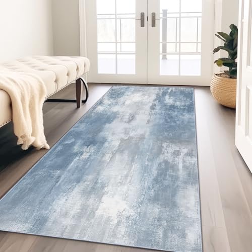 Tapis Salon Lavable Imprimé Mode Style Industriel Vieilli, Doux Antidérapant Tapis de Passage...
