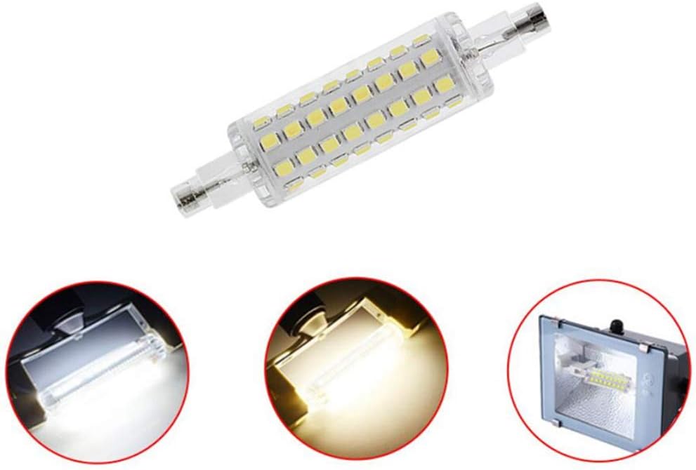 78mm 5W R7S LED Bulbs 5W(Equivalent to 45W Halogen Bulbs Raplacement) Cool White 6000K LED Light Bulb T3 Double Ended J78 Flood Lights for Floodlight Landscape Lights Security Lights,3 Pack