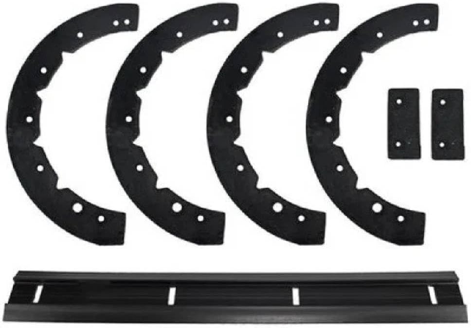 Replacement Paddles & Scraper Set 753-0613 731-1033 Compatible with MTD Single Stage