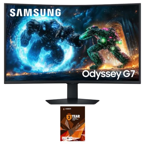 Image of Samsung LS37FG75DENXZA Curved Monitor with 2 Year Amber Protection (2025)
