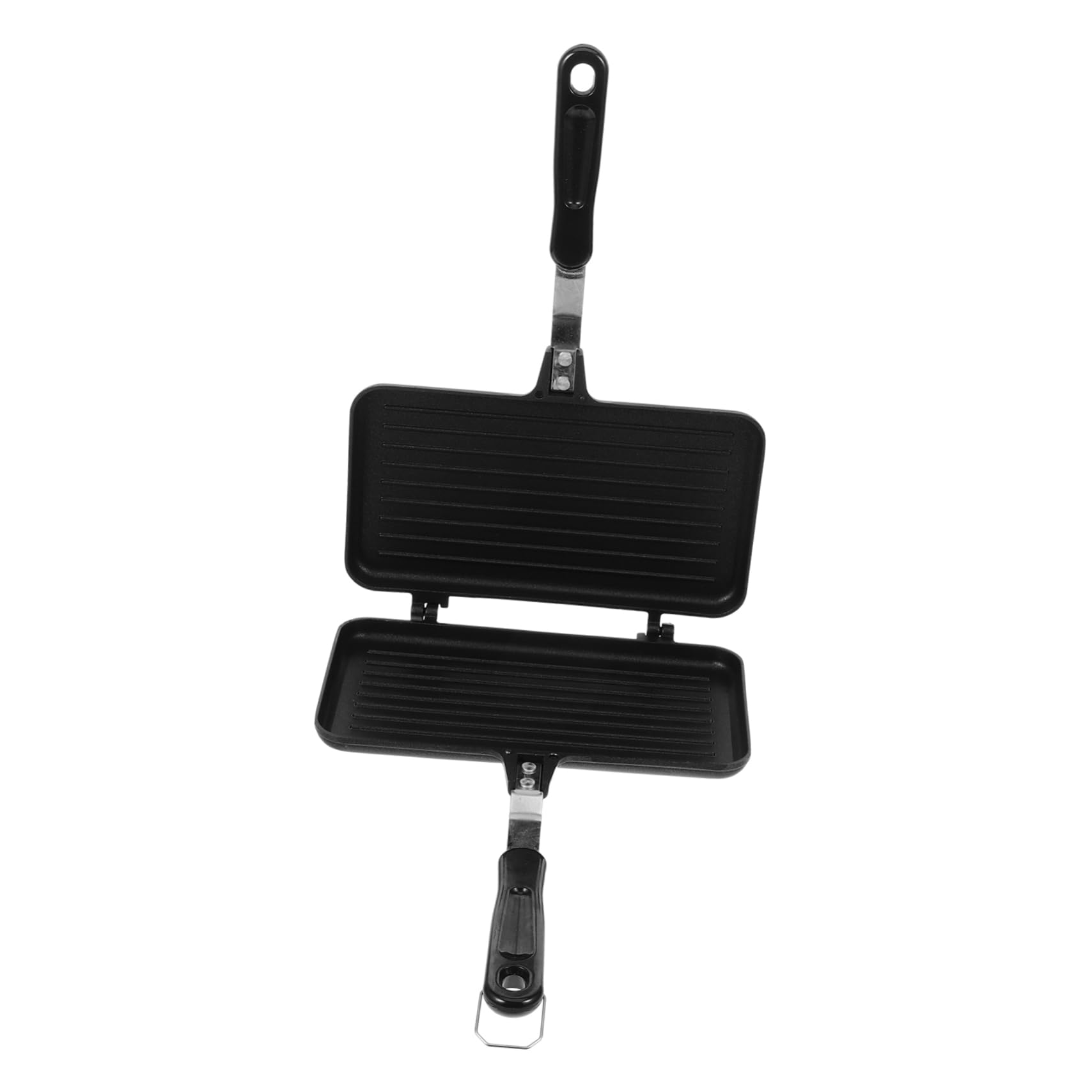 Ciieeo Pan for Sandwiches Waffles Double Sided Baking Pan Non-stick Aluminum Alloy Easy Operation Detachable Design Outdoor Cooking 1