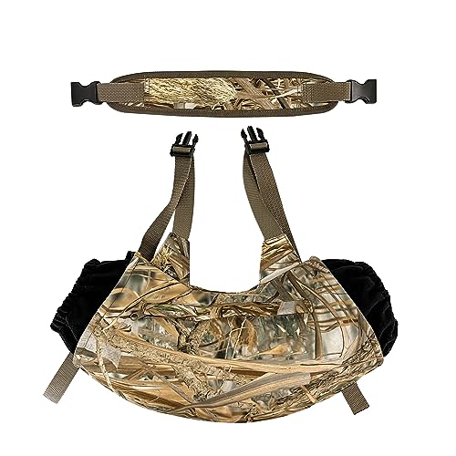 MDSTOP Outdoor Hand Warmer Muff Fits for Hunting, Fly Fishing, Camping, Hiking (New Flannel Camo) - Thumbnail 7