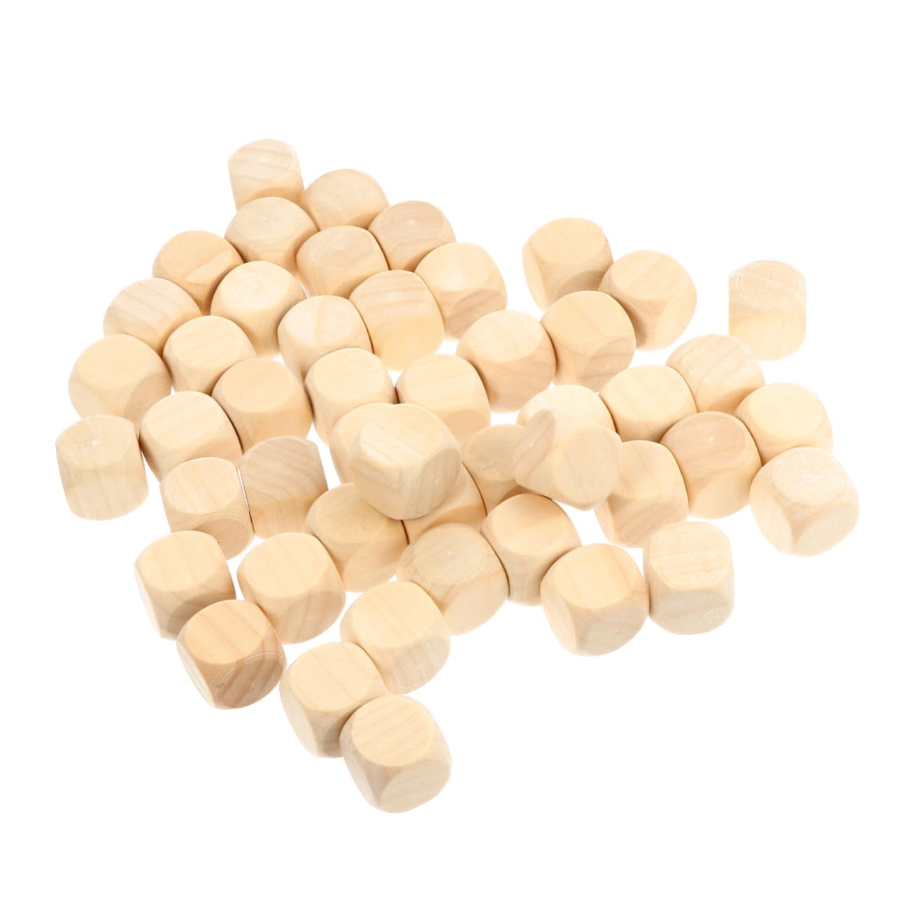 Juego De Dados De Madera En Bloques Cuadrados De Madera De 18 Mm Paquete Económico Para Niños Y Niñas Que Estudian En Caja