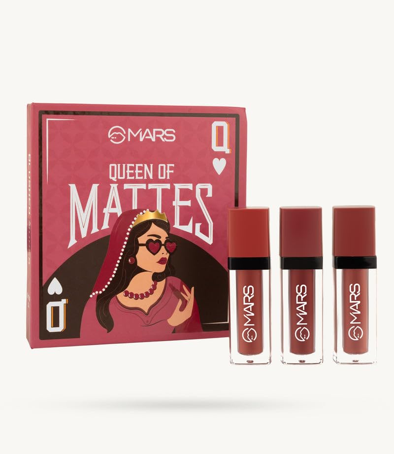 .M.A.R.S. Queen of Mattes | Liquid Lipsticks set 3 shades