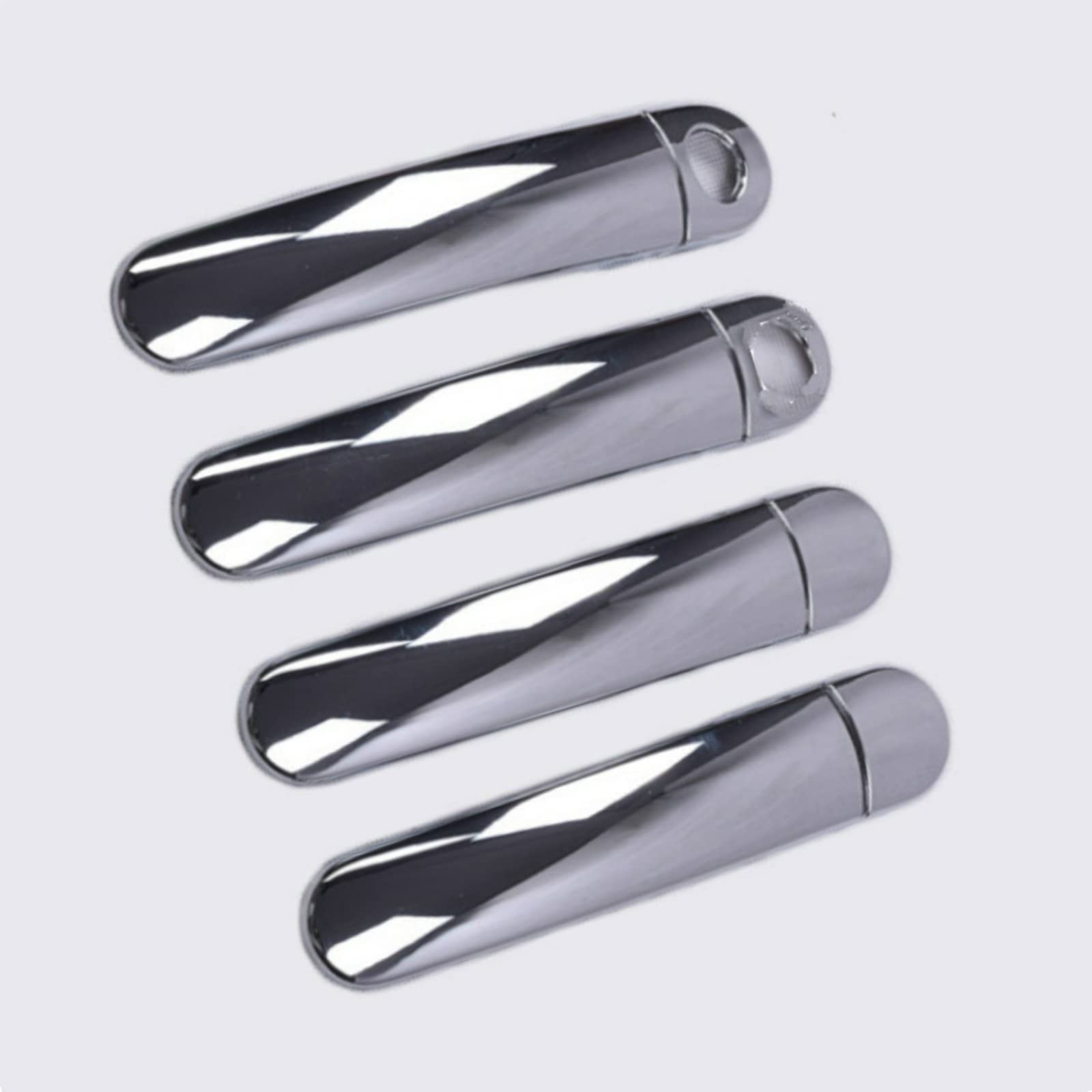 Couvre poignée de porte chrome pour VW Tiguan 2007-2016 argent