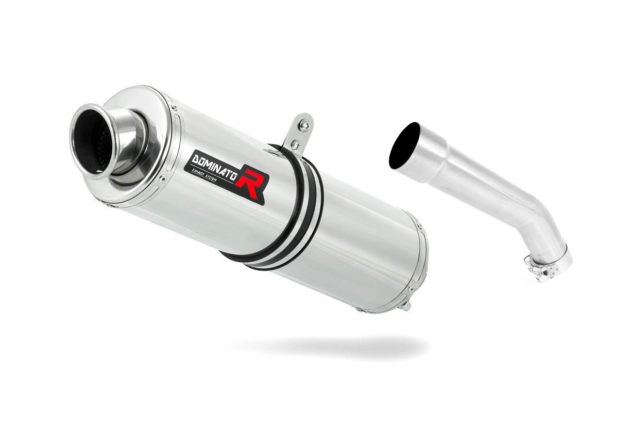 DOMINATOR Terminale di Scarico Marmitta Silenziatore HP1 compatibile con ZX10R 2004-2005