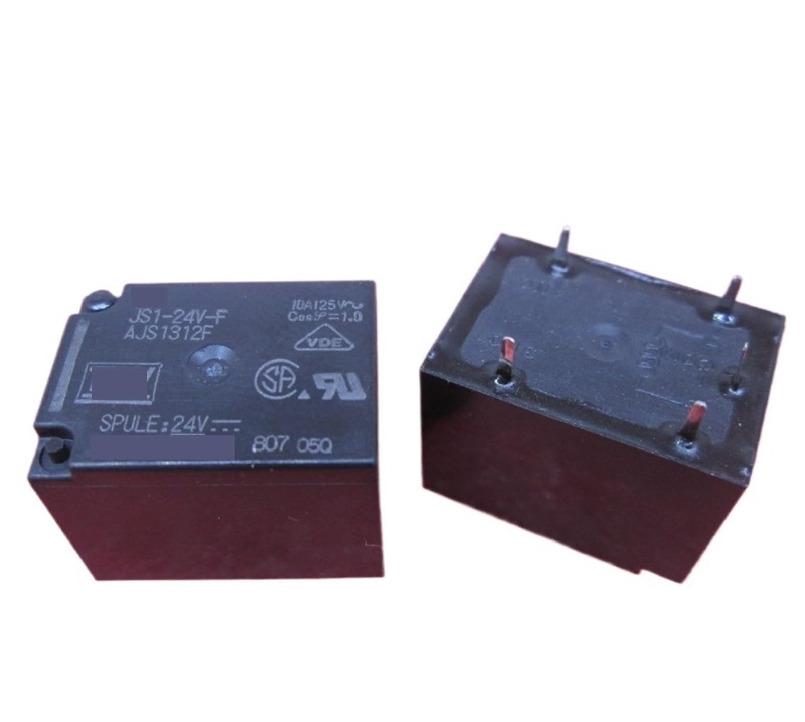 Relais JS1-24V 24V 10A pour une commutation stable