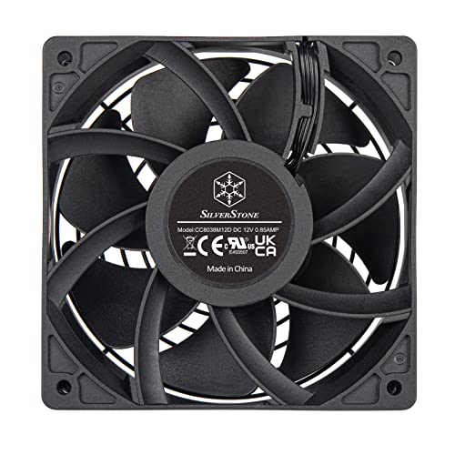 Image of Silverstone Technology FHS 120X High Speed (up to 4,000rpm) 120mm x 38mm PWM Industrial /Server Fan, SST-FHS120X