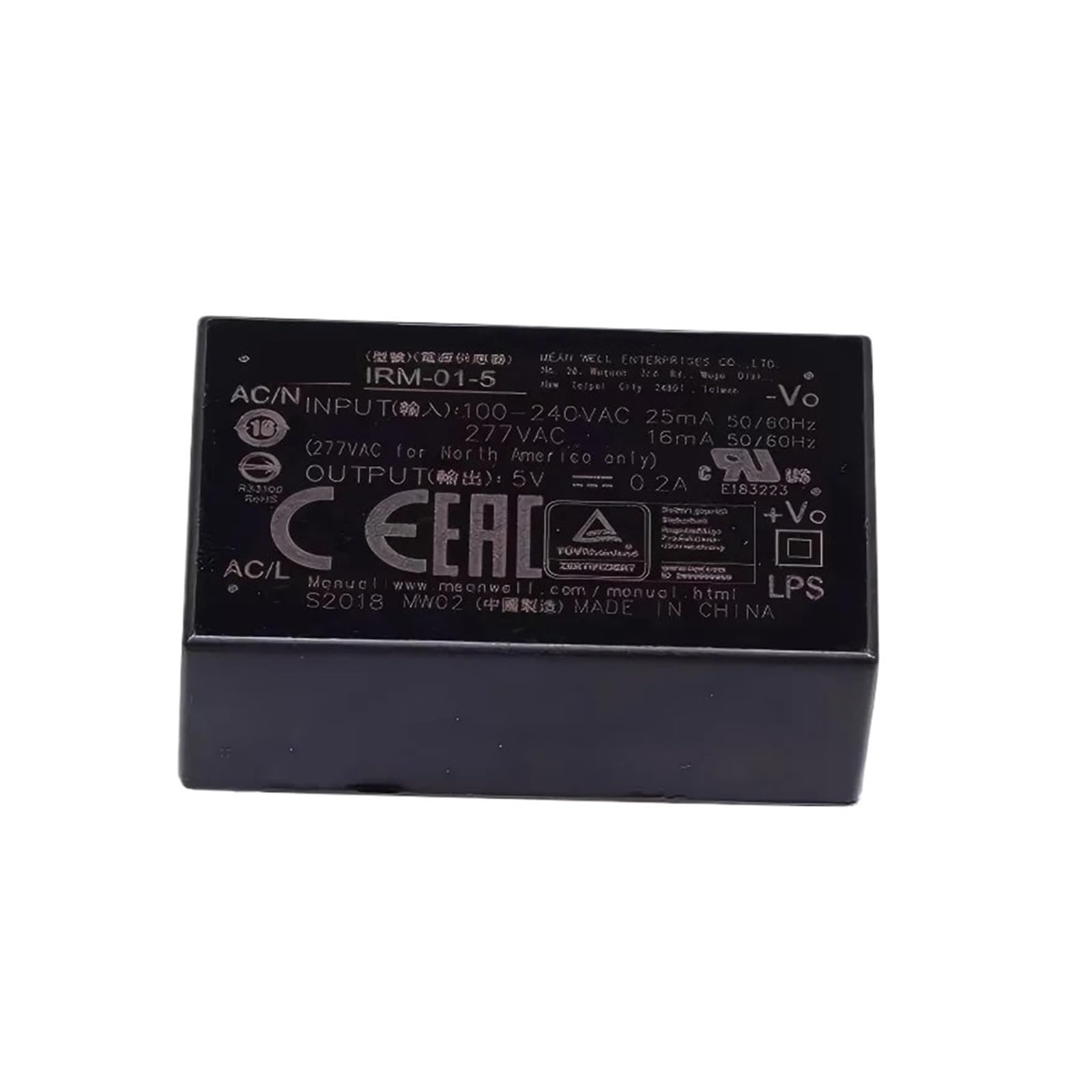 IRM-01-5 zasilacz impulsowy 3,3 V, 5 V, 9 V, 9 V, 12 V, 15 V, 24 V, 1 W, pinowy moduł zasilania AC-DC (IRM-01-24)