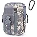 G4Free Tactical Molle Pouch Compact EDC Utility Gadget Waist Bag Pack with Cell Phone Holster for CCW Guns,iPhone 6 Plus(ACU)