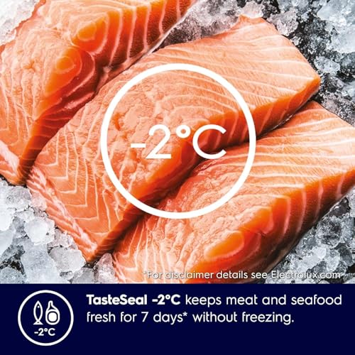 Image of Electrolux 341L 2 Star Inverter Frost Free Double Door Refrigerator, TasteLockAuto & TasteSeal Technology, UltimateTaste 300, ETB3700K-H, Glossy Black Steel