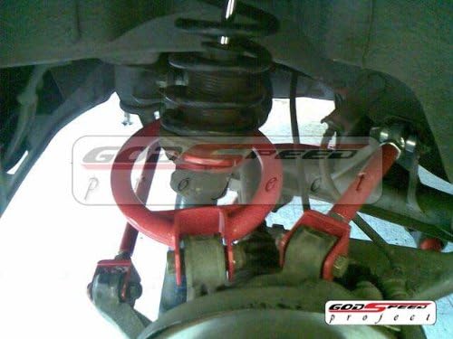 Godspeed AK-006-A Adjustable Rear Traction Rods, Set of 2, compatible with Nissan 240SX(S13/S14) 1989-98