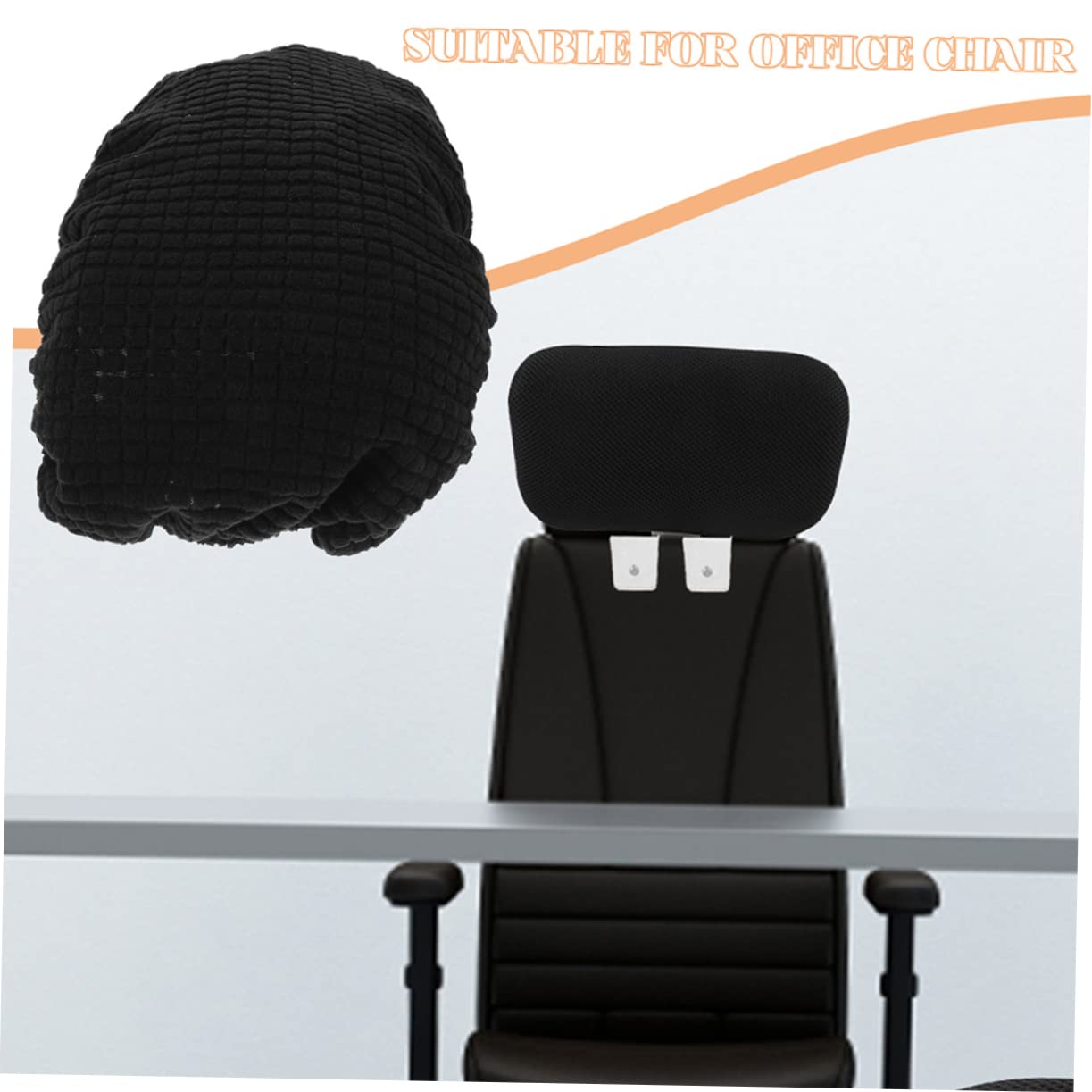 Cabilock 8piezas Funda para Reposacabezas De Silla Giratoria Cojín y Cubierta Ergonómica para y Desde Casa