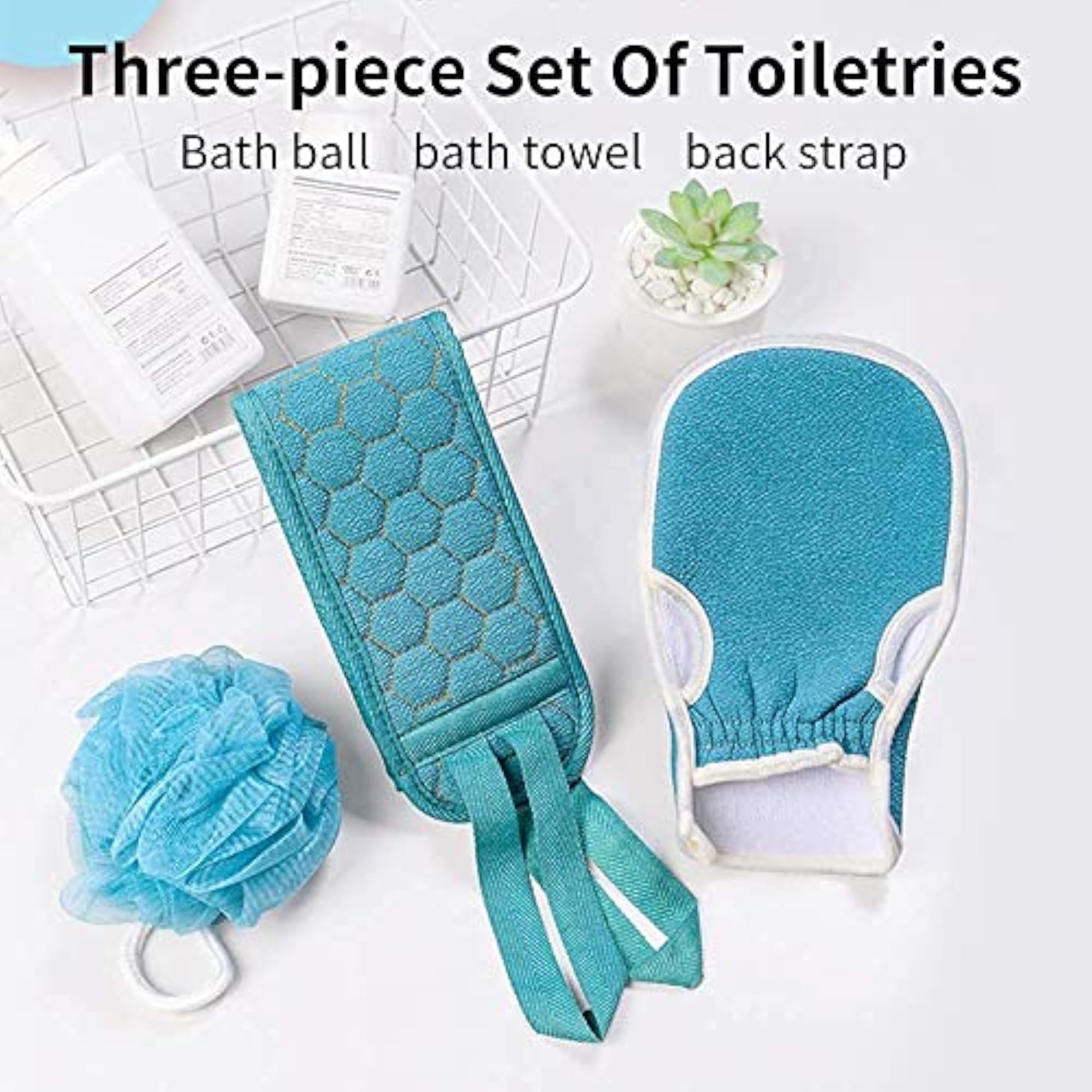Exfoliating Back Scrubber for Shower and Bath