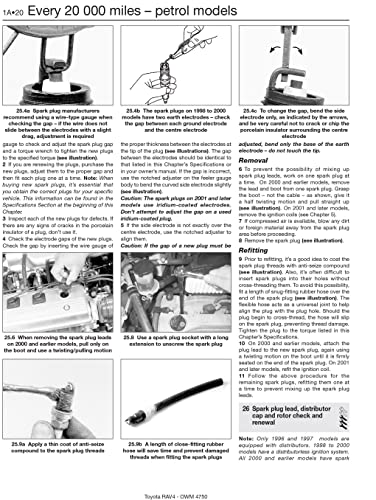 Toyota RAV4 (94 to Jan 06) (L to 55 reg) Petrol & Diesel: step-by-step maintenance and repair