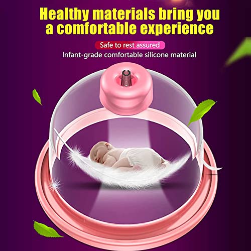 KSYXSL Elektrische borststimulator, bekerversterkende krachtige borstvergrotingsmachine diepe massage borsten, geschikt… - Afbeelding 6