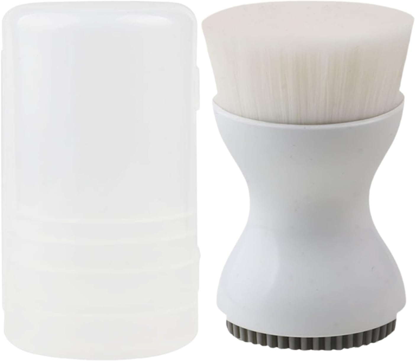 Gesichtsreinigungsbürste, 7,1 cm, weiches doppelseitiges Silikon, Gesundheitsbedarf, Gesichtsreinigung, Schrubber, für Zuhause, Dusche, Bad, Alltag, Morgen, Nacht, Reisen, Urlaub, Hotel