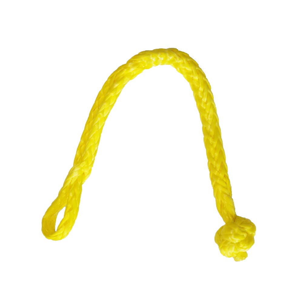 2PC / Set UHMWPE 7/32 "Grillo morbido per argano auto attività all'aperto-colore giallo