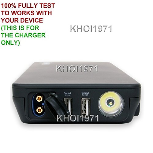 Accessory USA AC DC Adapter for Whistler WJS-3000 WJS-3000B WJS-3000R WJS-3000Y WJS-3000P Jump&go Portable Jumpstart Jump Start Battery Charger Power Supply Cord