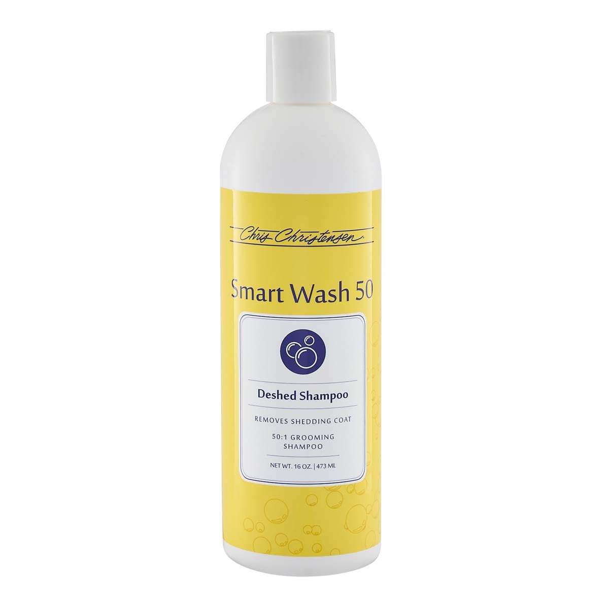 Chris Christensen SmartWash50 Deshed Ultra Concentrated Dog Shampoo, Makes up to 50 Bottles, Groom Like a Professional, Removes Shedding Coat, Adds