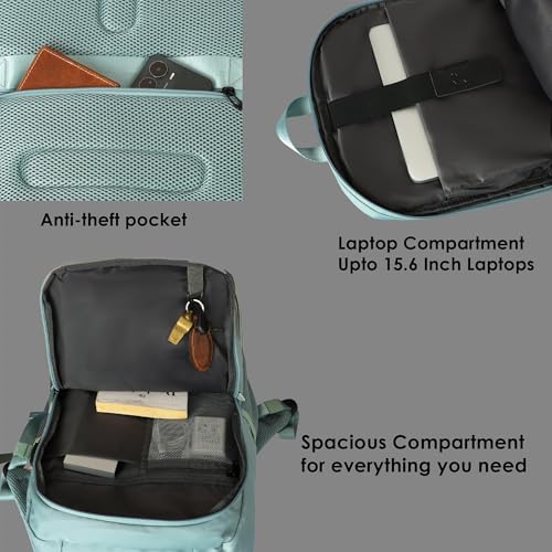 Image of Red Lemon Swiss Cut Design 15.6 inch Laptop Backpack for Men and Women, Stylish 26L Capacity, USB Charging Port, Anti-Theft Pocket & Accessories Organizer