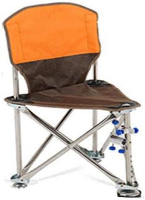 MABIBI Tumbona Jardin Silla Plegable Tumbonas Jardin Exterior Folding Chair, 2019 New Folding Stool Portable Stainless Steel Triangle Chair Mazar Outdoor Fishing Stool, Orange Beautiful,Sunlounger