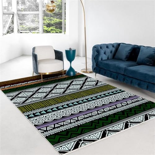 Alfombras para niños 80X160Cm verde RUGMRZ restaurante infantil pasillo 2