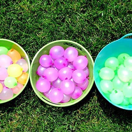 Water Balloons With 592 balloon Easy Quick Start Splash Party in a minute with Kids and Adults Water Bomb TE2512 - 5