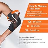 ACWOO Elbow Support, Anti-slip Elbow Brace Compression Arm Supports Sleeve for Men and Women, Breathable Elbow Support Brace for Tennis Elbow, Golfers Elbow, Arthritis, Joint Pain Relief (Single, L) - Image 4