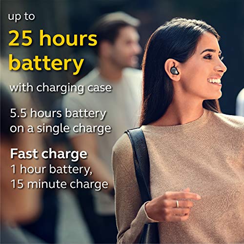 Jabra Elite 85t - Fone de ouvido sem fio de titânio preto/fones de ouvido de música titânio preto glide