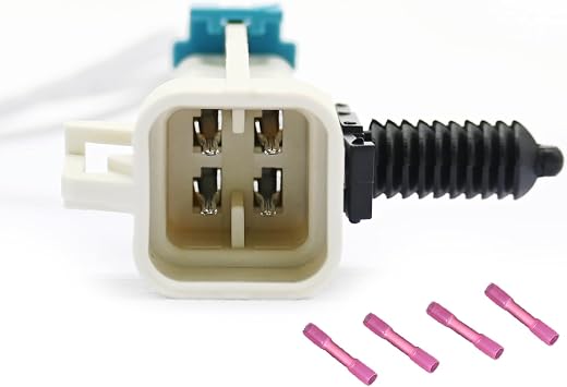 12609457 234-4407 O2 Oxygen Sensor Connector Wiring Harness Pigtail Plug Wire Fit for Chevy Avalanche Silverado Suburban Tahoe Sierra Yukon Fit for Cadillac Escalad 2008-2015 2134229
