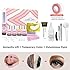 Lash Lift and Color Kit, At-Home DIY Lash Perm with Long Lasting Curl & Natural Look, Upgraded Glue, Temporary Black Lash & Brow Color, Complete Salon Grade Tools for Beginners and Professionals