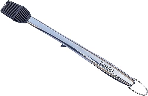 Miniatura 4 de Dyna Glo - Juego de parrilla de acero inoxidable, 3 piezas, pinzas, espátula, cepillo para untar - W. Stands