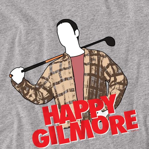 Popfunk Happy Gilmore Happy Gilmore Golf Club Kids T Shirt for Youth Boys and Girls, Athletic Heather, Medium3