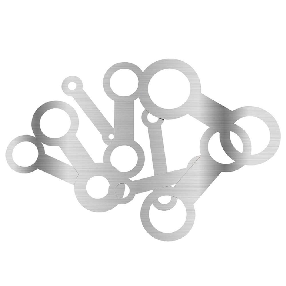 VIDOO 8Stücke Saxophon Reparatur Werkzeug Druckpad Werkzeuge für Alto/Sopran/Tenor Saxophon