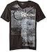 Calvin Klein Jeans Men's Short Sleeve Texture Patch Ck Logo Crew Neck T-Shirt