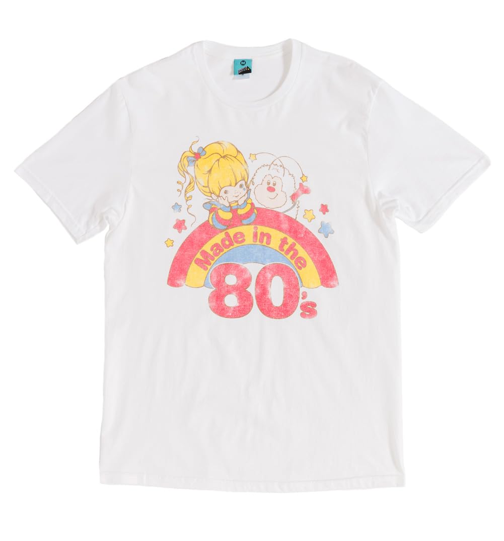 TruffleShuffle Rainbow Brite Made in the 80s White T Shirt