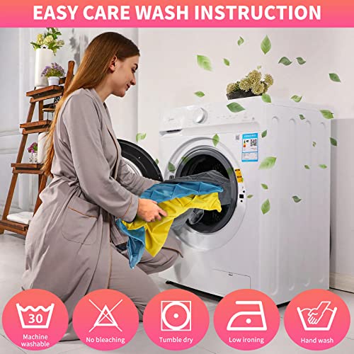 Viewall Throw Pillow Covers 18X18 Inch Set Of 2, Dual Sides Premium Softy Velvet Decorative Pillow Covers Cases For Couch, Sofa, Living Room, Bed, Bedroom, Car (18X18 Inch (Pack Of 2), Gray) #TOP4