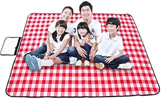 losolese Picnic Blankets Extra Large 3.0mx1.5m(118x59In) Waterproof Picnic Mat for 6-8 people,Portable Beach Mat fit for Beach,Park,Camping,Hiking and Family Concerts(red)