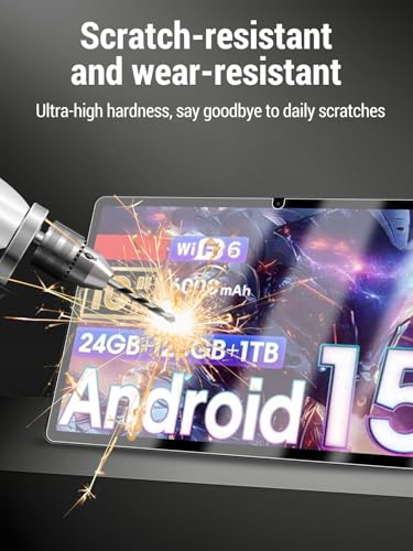 Protector de Pantalla para Raemond K80 Tablet 10 Pulgadas 2 Pack miniatura 5