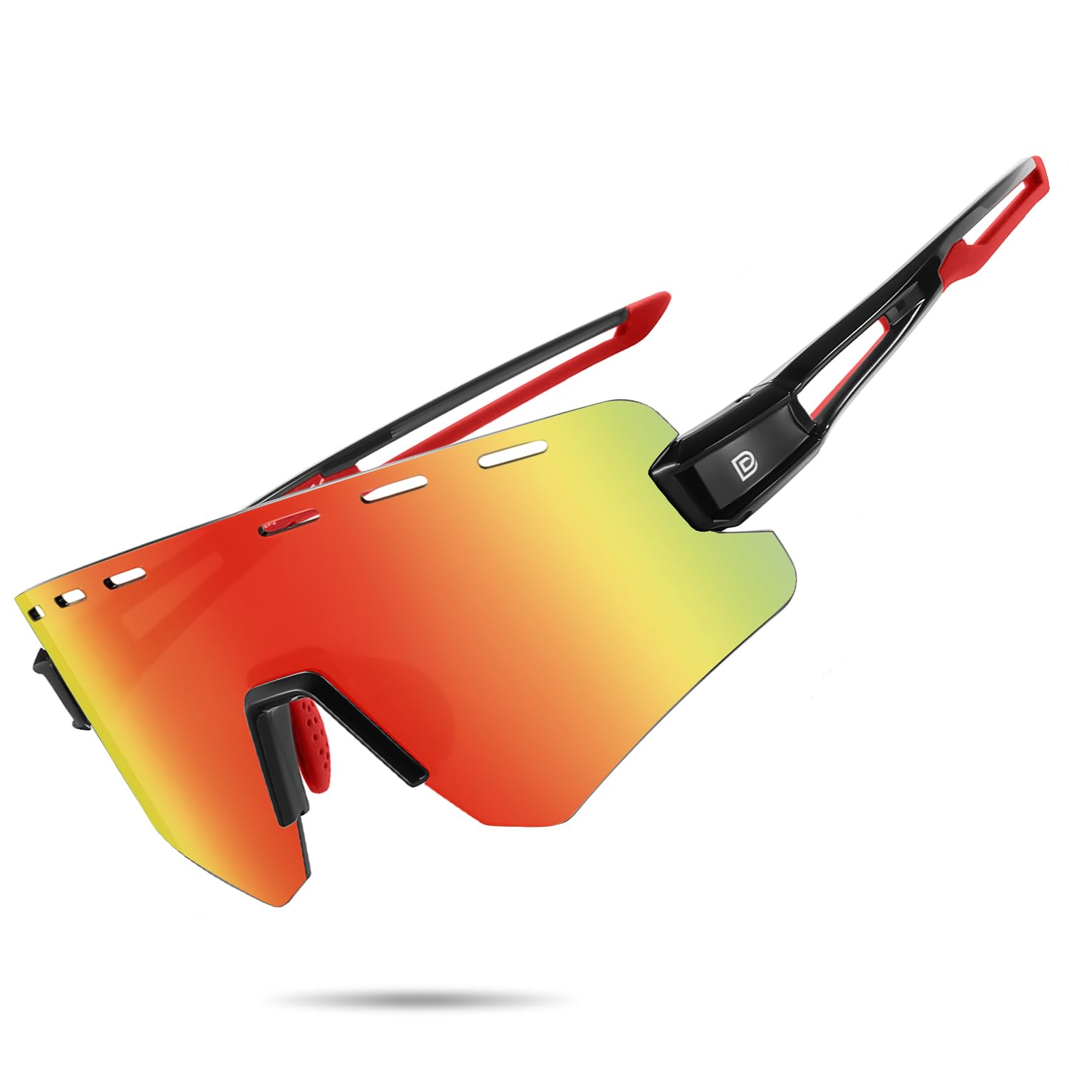 DUCO Anti-Fog Running Cycling Sunglasses for Men Women UV400 - DC0049