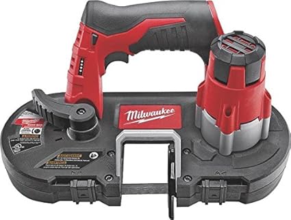 Milwaukee New 2429 21xc M12 12 Volt Deep Cut Cordless Portable Band Saw Kit.