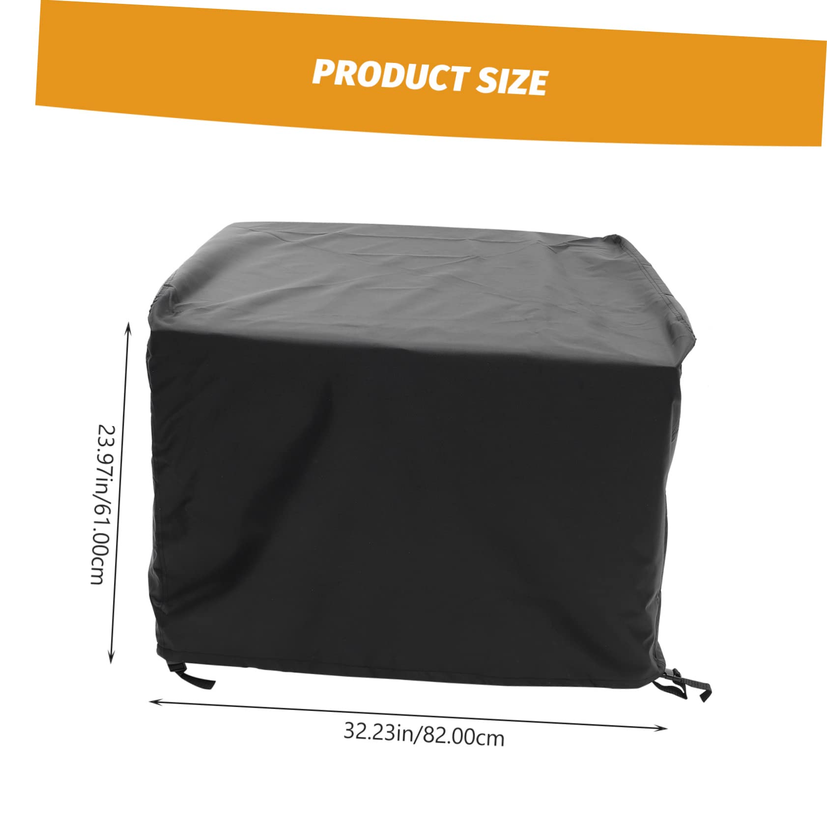 SUPVOX Waterproof Bbq Stove Cover Oxford Fabric Outdoor Pit Cover Weatherproof Fire Pit Grill c